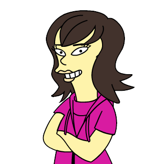 Advisor Picture Eliza Noh in Simpsons Style
